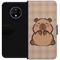 Miniatyrbillede 1 af 3: OnePlus 7T Tegnebogsetui Mobilskal kawaii capybara flera figurer japansk stil