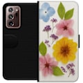 Miniatyrbilde 1 av 3: Samsung Galaxy Note20 Ultra Lommeboketui Pressede blomster