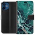 Kompatibelt Lommeboketui til Apple iPhone 12 Marmor