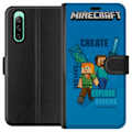 Miniatyrbillede 1 af 3: Sony Xperia 10 IV Tegnebogsetui Minecraft Huler