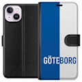 Miniatyrbillede 1 af 3: Apple iPhone 15 Tegnebogsetui Göteborg - fodbold