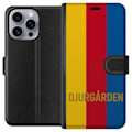 Miniatyrbild 1 av 3: Apple iPhone 16 Pro Max Plånboksfodral Djurgården – fotbol