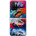 Pikkukuva 1 / 3: Xiaomi Redmi 10 Läpinäkyvä kuori Nopeat Autot - Piirretty K