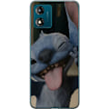 Miniatyrbillede 1 af 3: Motorola Moto E13 Gennemsigtig cover Stitch Sød Alien - Blå