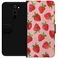 Pikkukuva 1 / 3: Xiaomi Redmi Note 8 Pro  Lompakkokotelo Mansikkahaaveet - Retr