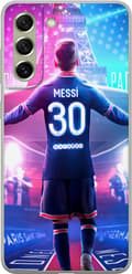 Kompatibelt Mobilskal till Samsung Galaxy S21 FE 5G Messi