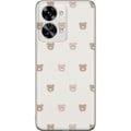 Miniatyrbillede 1 af 3: OnePlus Nord 2T Gennemsigtig cover Teddybaggrund - søde teddybjørne mod en blød baggrund