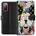 Miniatyrbillede 1 af 3: Samsung Galaxy S20 FE Tegnebogsetui Musse Pigg LV