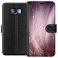 Pikkukuva 1 / 3: Samsung Galaxy S8 Lompakkokotelo Laventeli Tomu