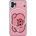 Pikkukuva 1 / 3: Nothing Phone (1) Läpinäkyvä kuori Kawaii Piggy