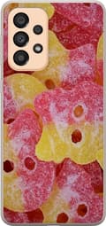Kompatibelt Mobilskal till Samsung Galaxy A33 5G BUBS Raspberry | Blueberry
