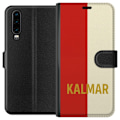 Miniatyrbillede 1 af 3: Huawei P30 Tegnebogsetui Kalmar - fodbold