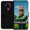 Miniatyrbillede 1 af 3: Nokia 5.4 Tegnebogsetui A Minecraft Movie