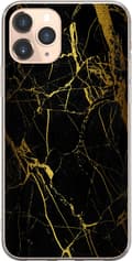 Kompatibelt Mobildeksel til Apple iPhone 11 Pro Marmor Svart & Gull