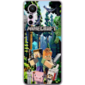 Pikkukuva 1 / 3: Xiaomi 12 Lite Läpinäkyvä kuori Minecraft-matkapuhelinkotelo metsällä ja pikselityylisillä hahmoilla