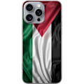 Miniatyrbilde 1 av 3: Apple iPhone 16 Pro Max Gjennomsiktig deksel Palestinaflagget