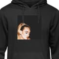 Miniatyrbillede 1 af 8: Børne-Hoodie | Blød Hættetrøje til Børn Sort 7-8 År Adele sort 7-8 År