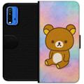 Pikkukuva 1 / 3: Xiaomi Redmi Note 9 4G Lompakkokotelo Kawaii Sanrio Rilakkuma