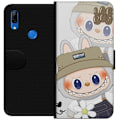 Miniatyrbillede 1 af 3: Huawei P Smart Z Tegnebogsetui Labubu Minimal Mood - Enkel og stilren monsterdesign