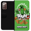 Pikkukuva 1 / 3: Samsung Galaxy Note20 Lompakkokotelo Minecraft Boom