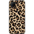 Kompatibelt Mobildeksel til Huawei P40 lite Brune leopardflekker brun