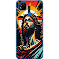 Pikkukuva 1 / 3: Xiaomi Redmi 9C NFC Läpinäkyvä kuori Jeesus ja Kortti - usk