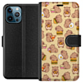 Miniatyrbillede 1 af 3: Apple iPhone 12 Pro Max Tegnebogsetui Kawaii capybara mobilcover med flere søde figurer