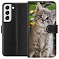 Miniatyrbillede 1 af 3: Samsung Galaxy S22 5G Tegnebogsetui Kat