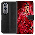 Miniatyrbild 1 av 3: OnePlus Nord CE4 Lite Plånboksfodral Ronaldo Skills – CR7 Design för Äkta Supporters