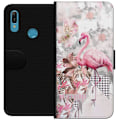Pikkukuva 1 / 3: Huawei Y6 (2019) Lompakkokotelo Flamingo