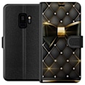 Miniatyrbillede 1 af 3: Samsung Galaxy S9 Tegnebogsetui Guldrosen