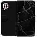 Miniatyrbillede 1 af 3: Huawei P40 lite Tegnebogsetui Sort marmor
