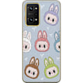 Pikkukuva 1 / 3: Realme GT Neo 3T Läpinäkyvä kuori Pastel Labubu