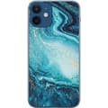 Kompatibelt Mobildeksel til Apple iPhone 12 mini Marmor