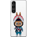 Pikkukuva 1 / 3: Sony Xperia 1 V Läpinäkyvä kuori How2work Labubu hirviöt x Ultraman Blue -hahmo