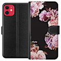 Miniatyrbillede 1 af 3: Apple iPhone 11 Tegnebogsetui Blomster