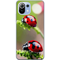 Pikkukuva 1 / 3: Xiaomi 11 Lite 5G NE Läpinäkyvä kuori Leppäkerttu Hyönteinen Onni Symboli Luontoaihe Suosittu Graafinen Motiivi Koristelu Kesäkiertue