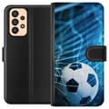 Kompatibel Tegnebogsetui til Samsung Galaxy A33 5G Fodbold