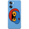 Pikkukuva 1 / 3: OnePlus Nord N20 SE Läpinäkyvä kuori Bold Bot Head