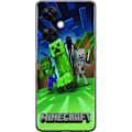Pikkukuva 1 / 3: OnePlus Nord CE 3 Lite Läpinäkyvä kuori Minecraft Creeper mobilskal i klassisk grön pixelstil