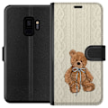 Miniatyrbillede 1 af 3: Samsung Galaxy S9 Tegnebogsetui Lille Teddy – klassisk teddy i enkel design