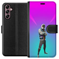 Miniatyrbillede 1 af 3: Samsung Galaxy A14 5G Tegnebogsetui sort ridder fortnite