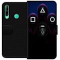 Miniatyrbild 1 av 3: Huawei P40 lite E Plånboksfodral Squid Game Säsong 3 Nya Ikoner Populär Serie TV Motiv Asiatisk Drama Trend Ikoniskt Grafisk Design