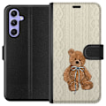 Miniatyrbillede 1 af 3: Samsung Galaxy A54 Tegnebogsetui Lille Teddy – klassisk teddy i enkel design