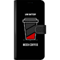 Miniatyrbillede 3 af 3: Samsung Galaxy S21+ 5G Tegnebogsetui Lavt Batteri Behøver Kaffe