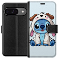 Pikkukuva 1 / 3: Google Pixel 9 Pro Lompakkokotelo Stitch Koirapuku Lilo & Stitch Disney Hauska Design Sininen Avaruusolento Sarjakuva Hahmo Suosittu Lapsille Suosittu