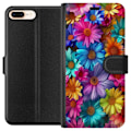 Miniatyrbild 1 av 3: Apple iPhone 7 Plus Plånboksfodral Gerbera Blommor Färgglad Dekor Blommotiv Populärt Heminredning Färg Rik Väggkonst Design
