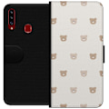 Pikkukuva 1 / 3: Samsung Galaxy A20s Lompakkokotelo Teddy-tausta - söpöt tedd