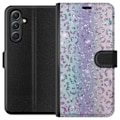 Pikkukuva 1 / 3: Samsung Galaxy A15 5G Lompakkokotelo Glitter Leopard