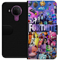 Miniatyrbillede 1 af 3: Nokia 5.4 Tegnebogsetui Fortnite Skins Emotes Battle Royale Ka